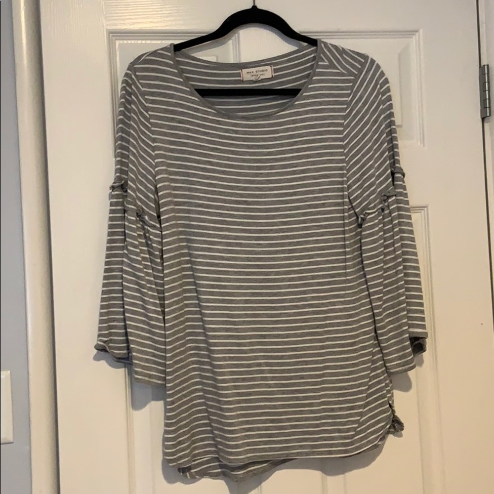 Max Studio Bell Sleeve Blouse